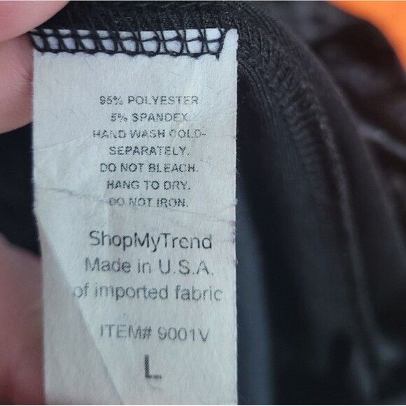 Black velvet flare witchy dark hippie moody Stevie Nicks whimsigoth pull on pant - Picture 6 of 6